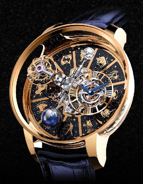 Replica Jacob & Co. Astronomia Zodiac watch AT100.40.AC.AB.B price